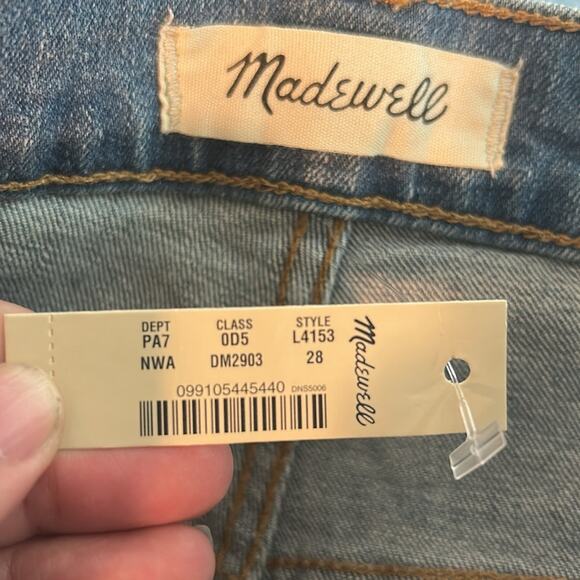 NWT Madewell Retro Flare Jeans in Norwich Wash, 28 - Picture 15 of 15